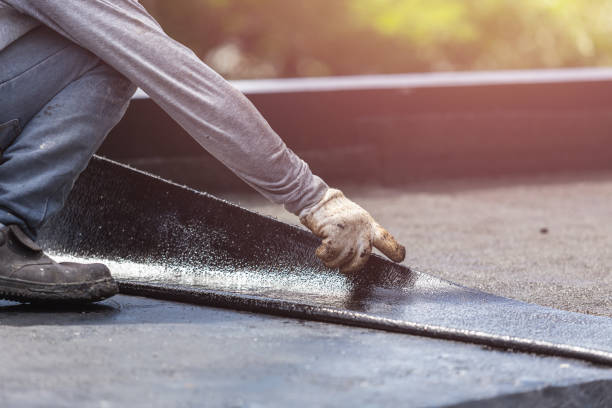 Professional Crawl Space Encapsulation technician working in Broadway, NC